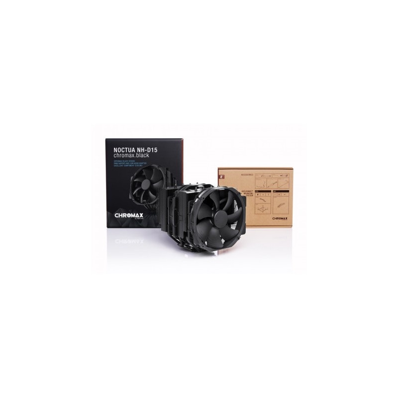 DISSIPATORE NOCTUA NH-D15 CHROMAX.BLACK 140/140MM