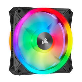 Ventola Corsair iCUE QL140 RGB PWM 140 mm nero