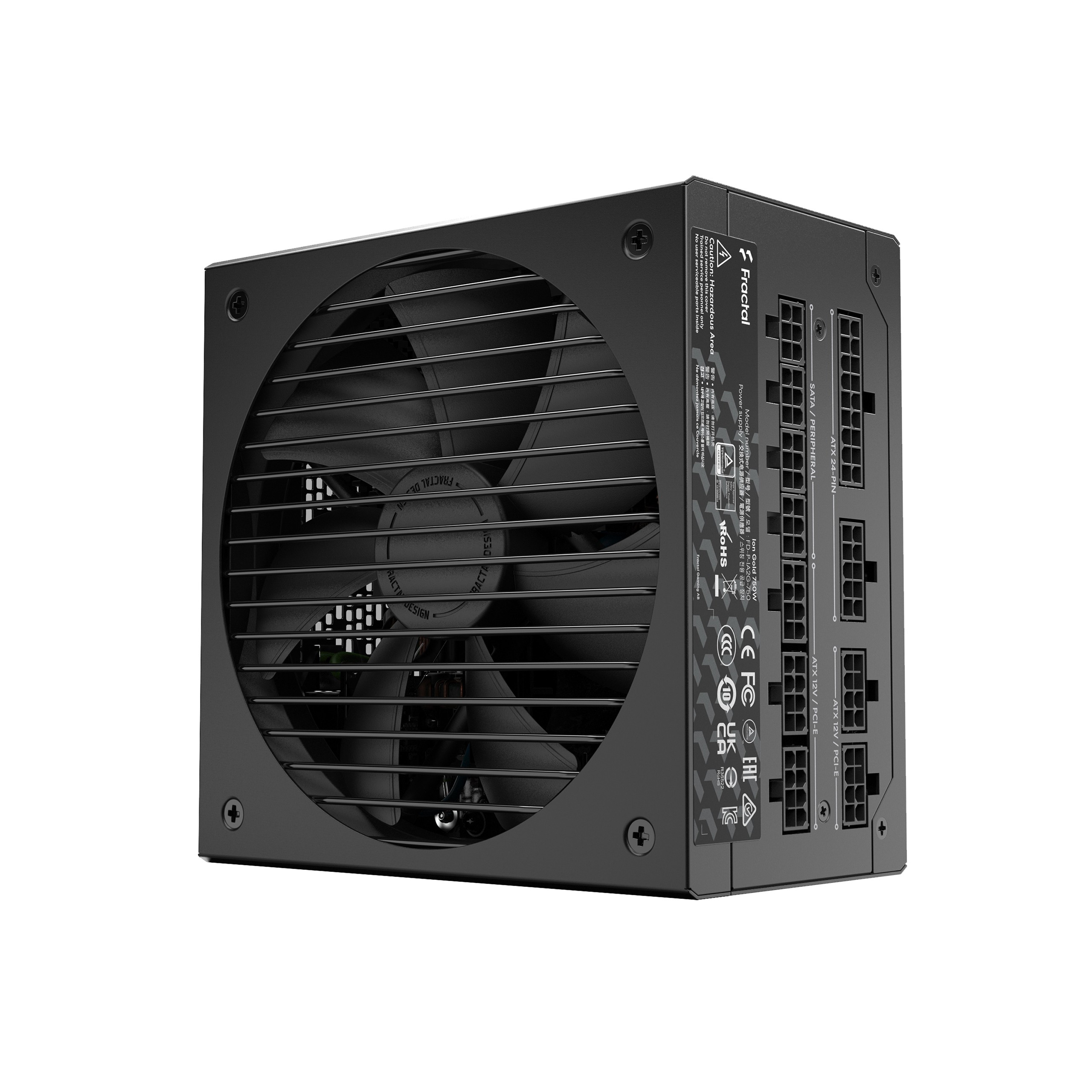 Alimentatore Fractal Design Ion+ 750W Gold ATX Nero