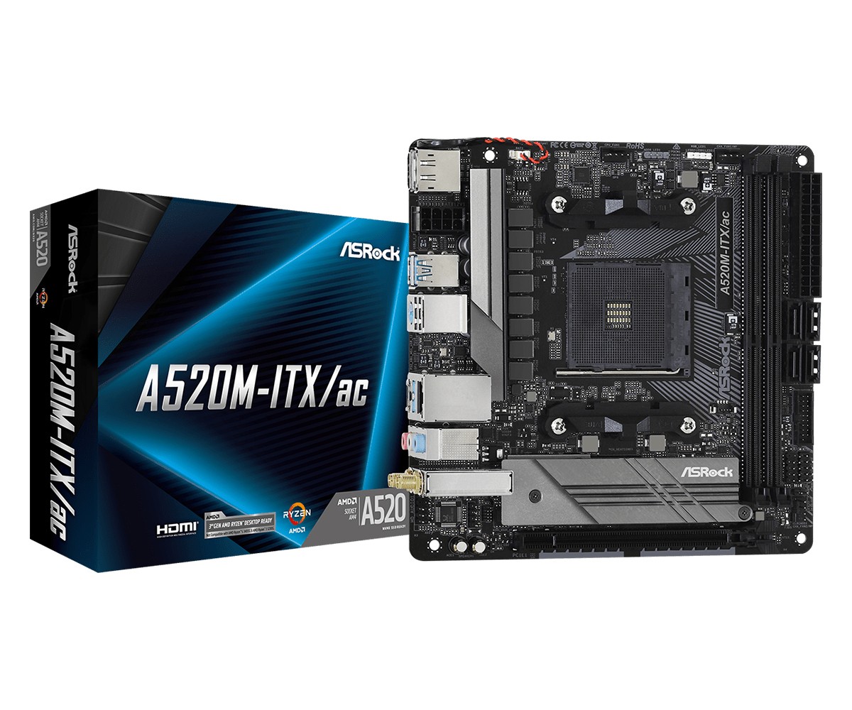 Scheda madre ASROCK A520M-ITX/AC socket AM4