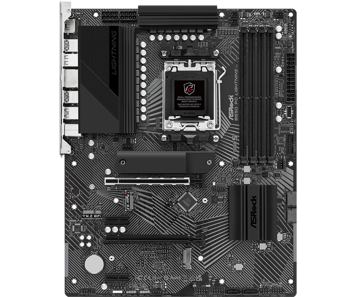 Scheda madre ASROCK B650 Phantom Gaming Lightning socket AM5