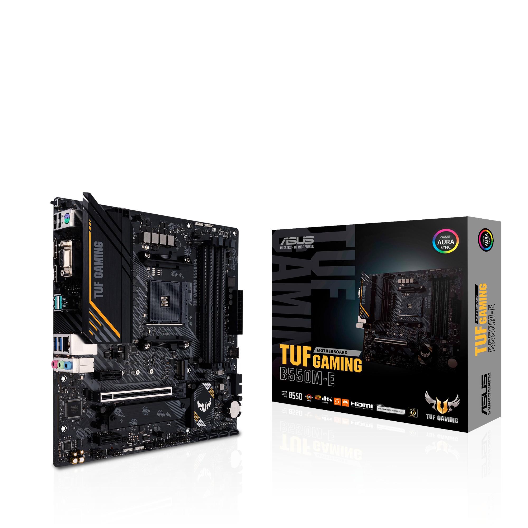 Scheda Madre AMD ASUS TUF GAMING B550M-E AM4 Micro-ATX