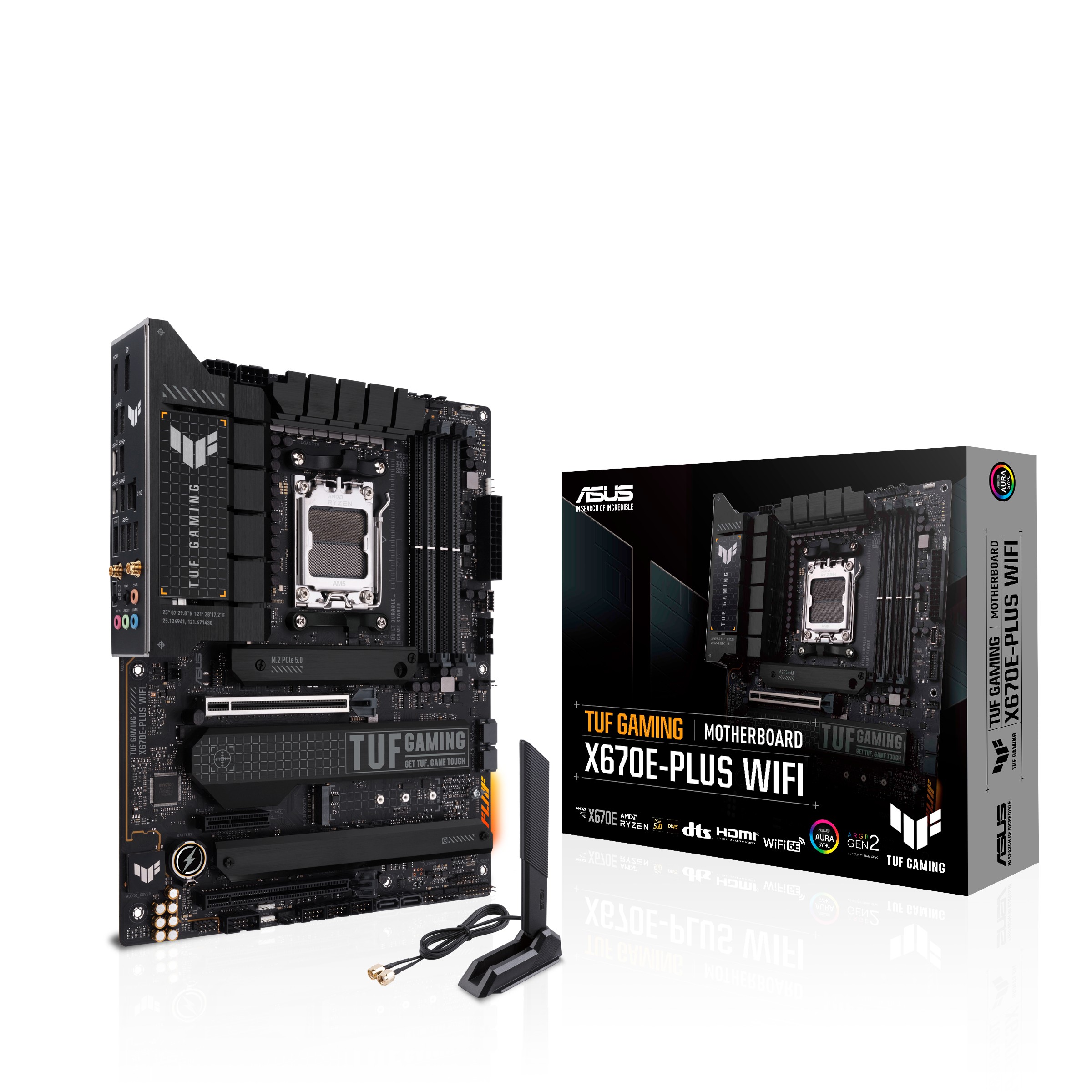 Scheda madre ASUS TUF X670E-PLUS Gaming WIFI socket AM5