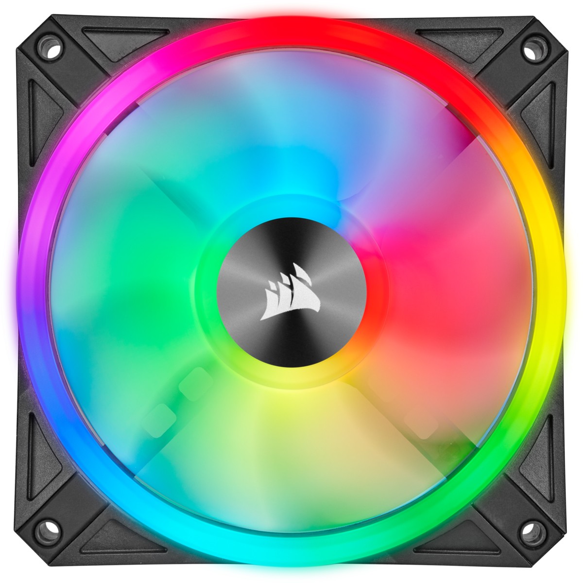 Ventola Corsair iCUE QL120 RGB PWM 120 mm nero