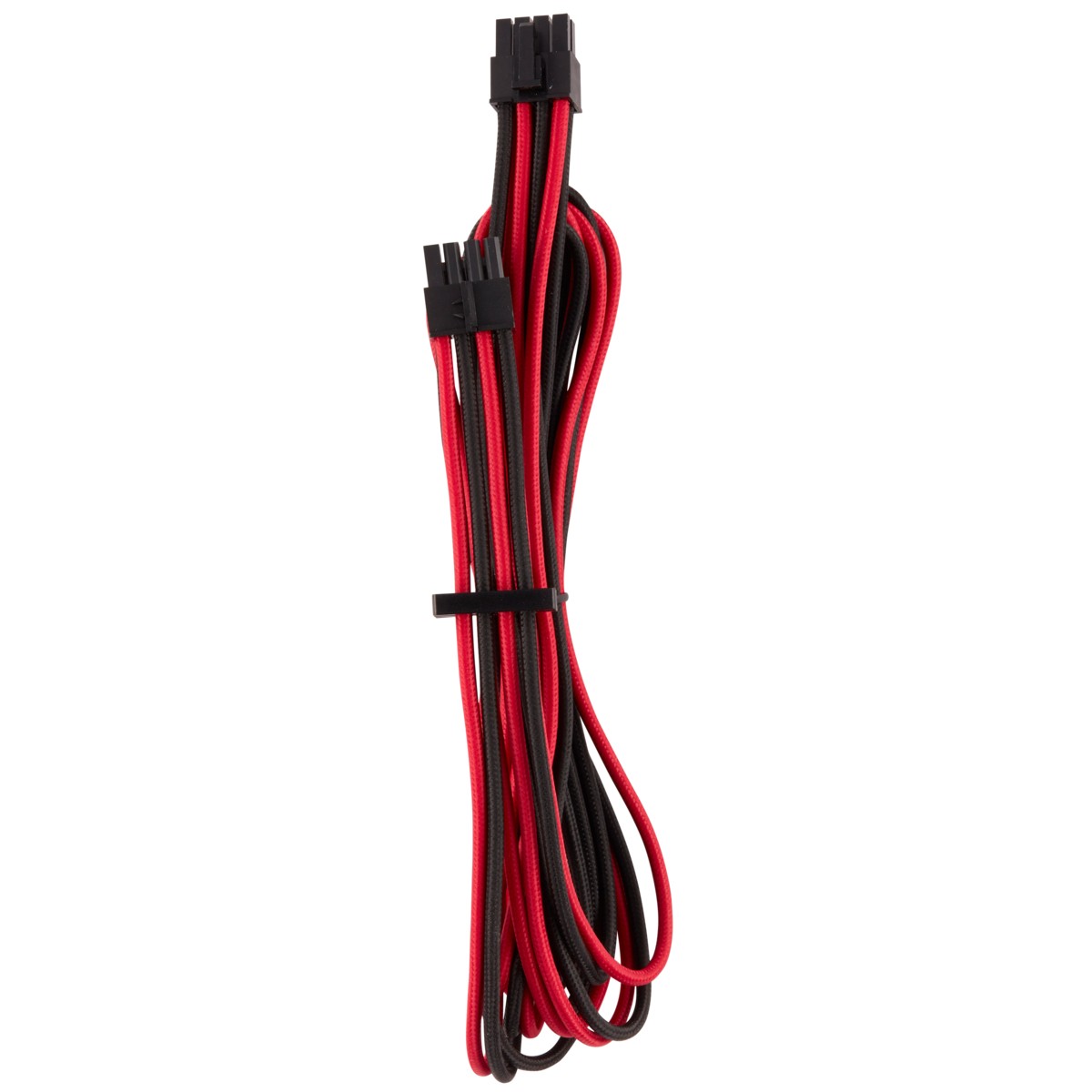 Corsair Premium Sleeved EPS12V ATX12V-Kabel, (Gen 4) –  rosso/nero