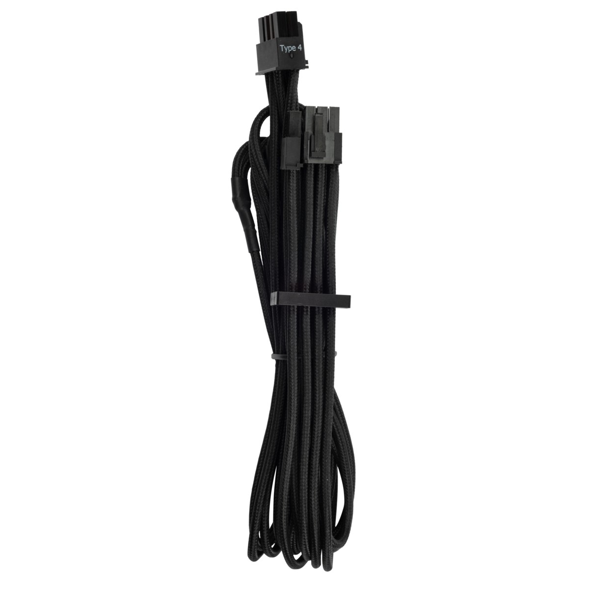 Corsair Premium Sleeved PCIe Single-Kabel, (Gen 4) – Nero
