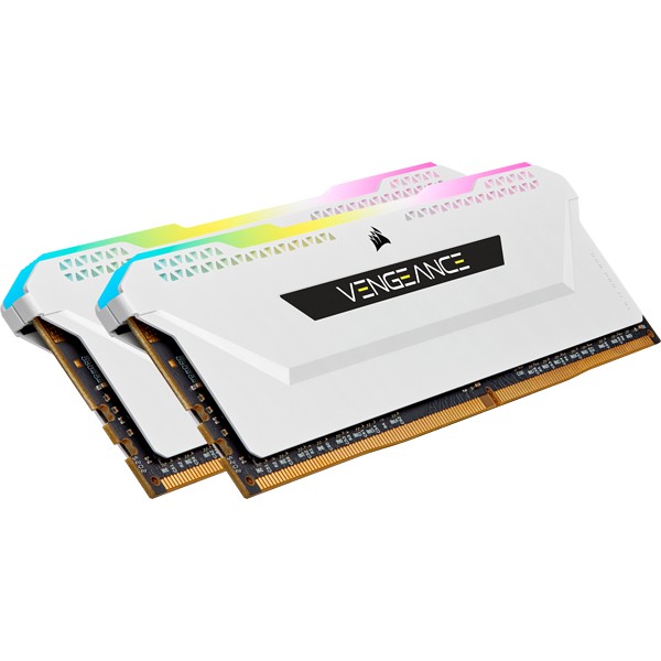 RAM Corsair Vengeance RGB Pro SL DDR4 3600MHz 32GB (2×16) XMP/EXPO CL18 Bianco -SPEDIZIONE IMMEDIATA