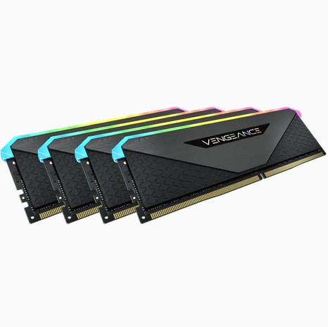 RAM Corsair Vengeance RGB RT DDR4 3200MHz 128GB (4×32) CL16