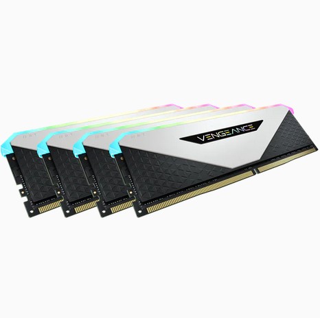 RAM Corsair Vengeance RGB RT DDR4 3600MHz 32GB (4×8) CL18 Bianco