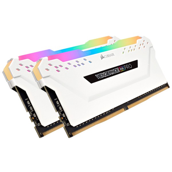 RAM Corsair Vengeance RGB Pro DDR4 3600MHz 16GB (2×8) CL18 Bianco