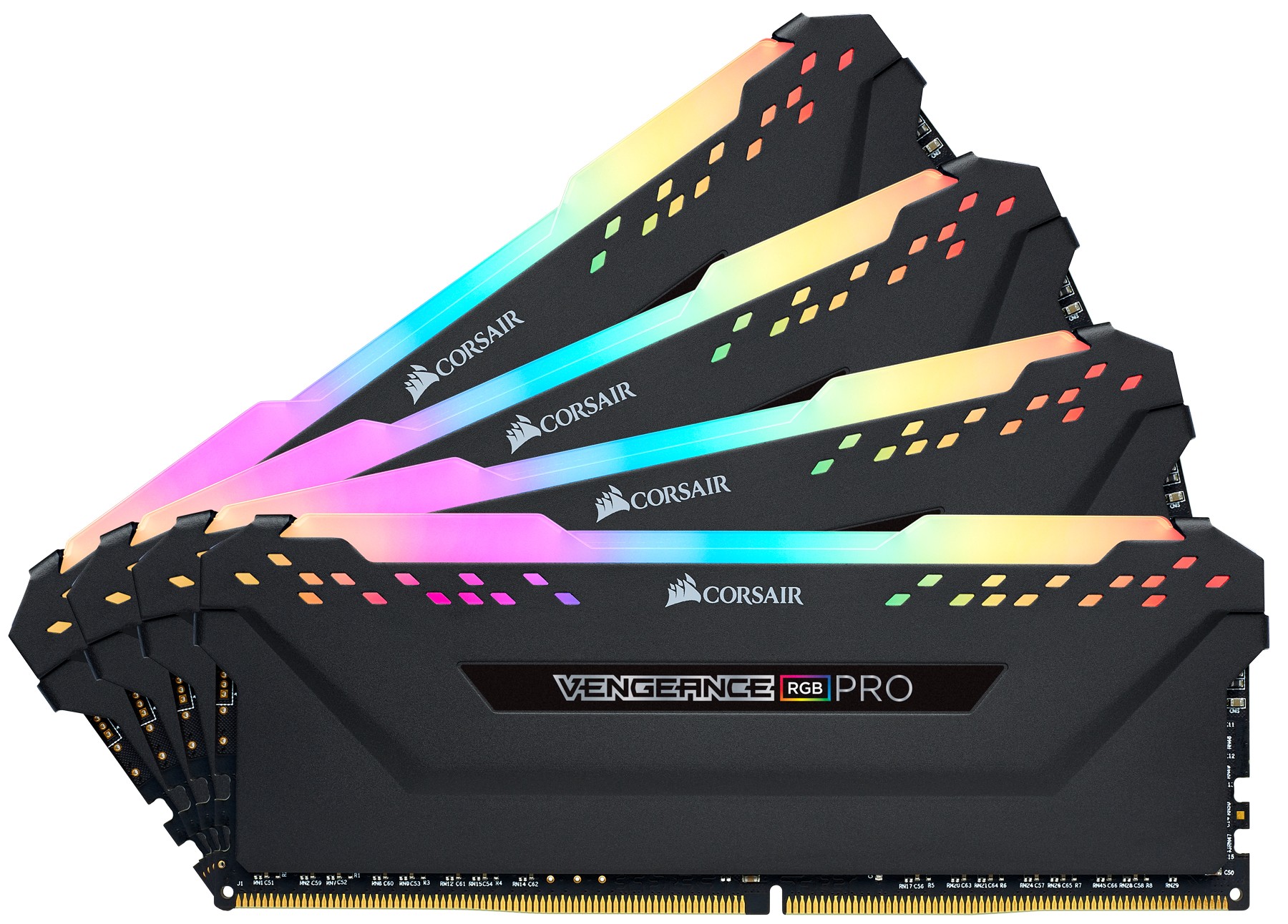 RAM Corsair Vengeance RGB DDR4 3200MHz 64 GB (4×16) CL16