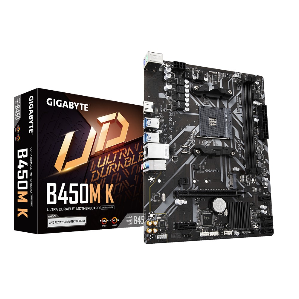 Scheda madre GIGABYTE GA-B450M-K socket AM4