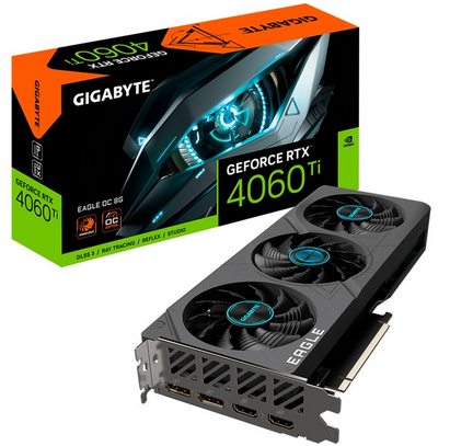 VGA Gigabyte GeForce RTX 4060Ti 8GB EAGLE OC ICE