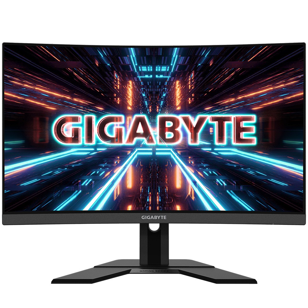 Monitor GIGABYTE 27″ QHD curvo AMD Free-Sync 165Hz Nero