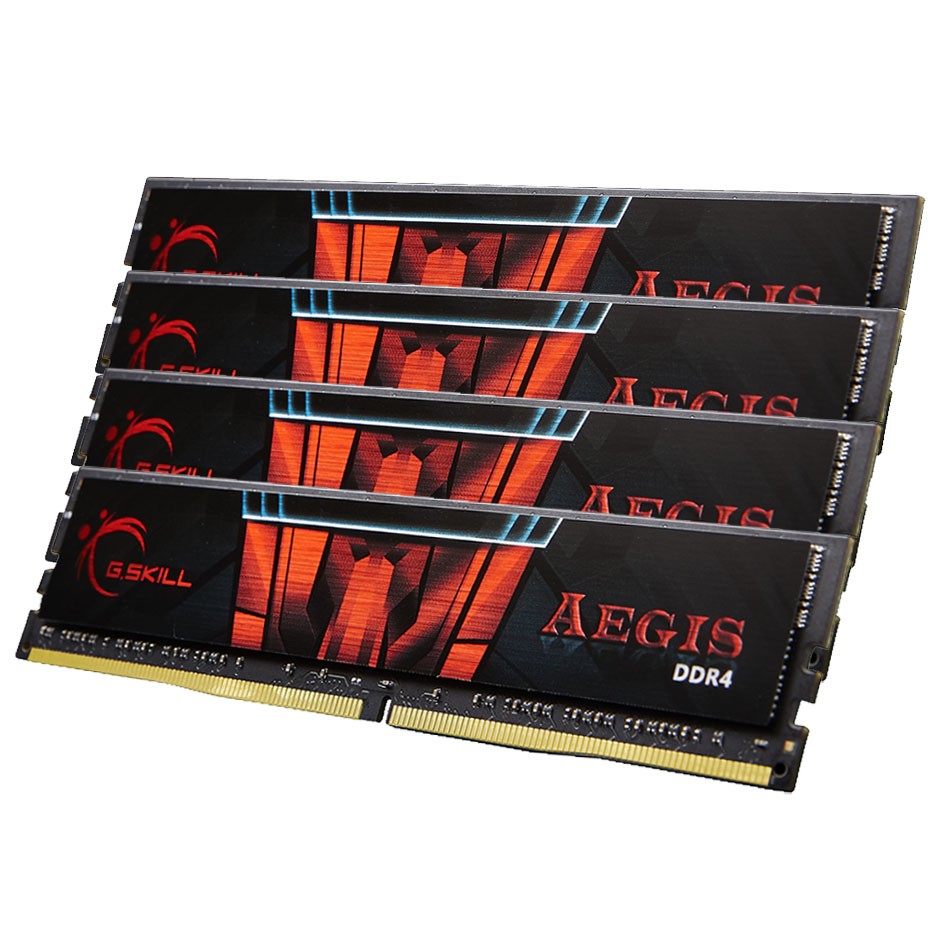 RAM G.Skill AEGIS DDR4 2400MHz 64GB (4×16) CL15