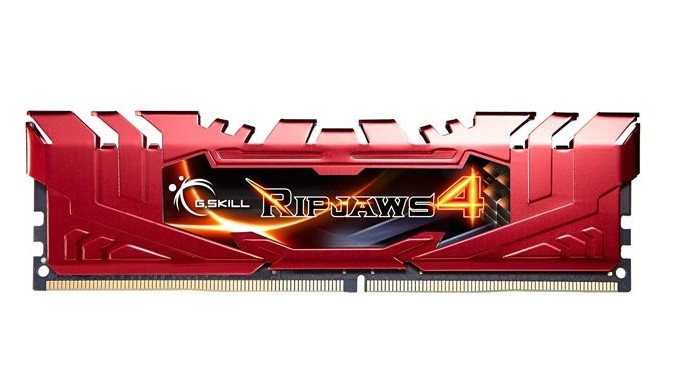 RAM G.Skill Ripjaws 4 DDR4 2133MHz 8GB 16GB CL15 Rosso