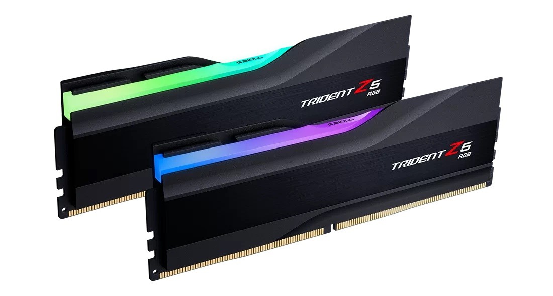 Ram G.SKILL TRIDENT Z5 DDR5 7600MHz 32GB (2×16) RGB XMP 3.0 CL36 NERO