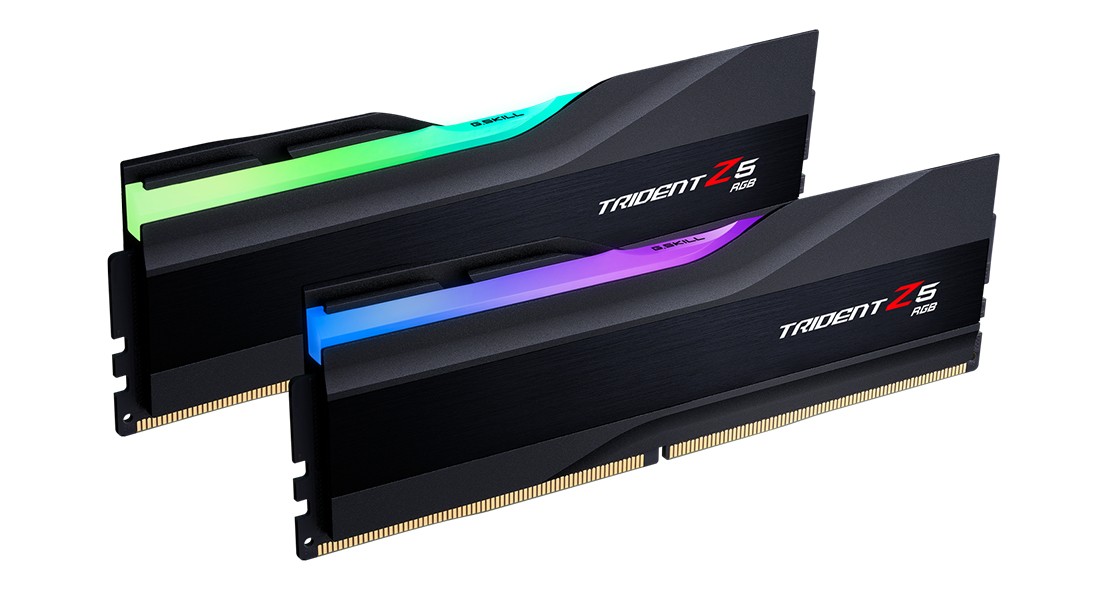 Ram G.SKILL TRIDENT Z5 DDR5 5600MHz 64GB (2×32) RGB XMP 3.0 CL36 NERO