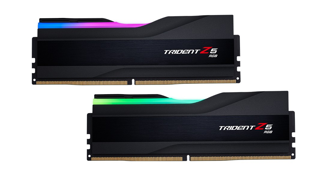 Ram G.SKILL TRIDENT Z5 DDR5 6000MHz 32GB (2×16) RGB XMP 3.0 CL30 NERO