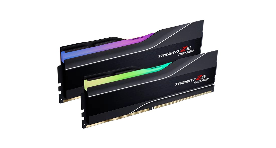 Ram G.SKILL TRIDENT Z NEO DDR5 5600MHz 32GB (2×16) RGB EXPO 3.0 CL28 NERO