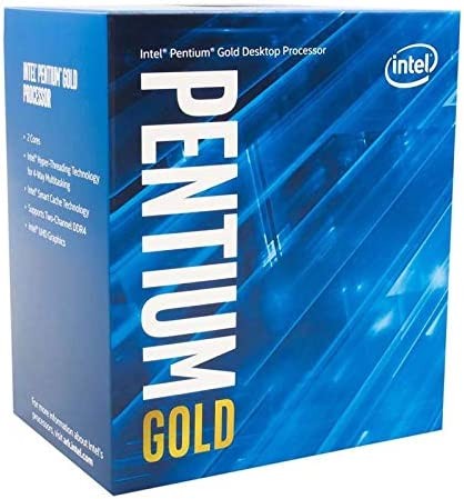 CPU Intel Core Comet Lake S Pentium Gold Dual G6405 4,1 GHz 4MB Cache LGA 1200 Box