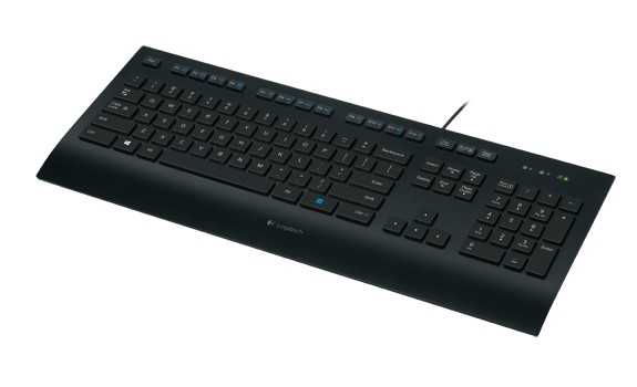 Tastiera Logitech K280e USB QWERTY Italiano Nero