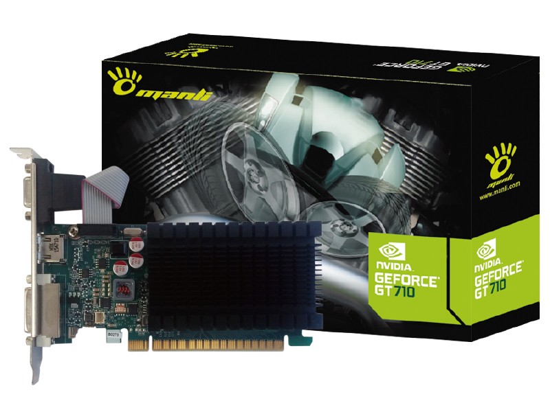 VGA Man GeForce GT 710 2GB SDDR3 64bit LP