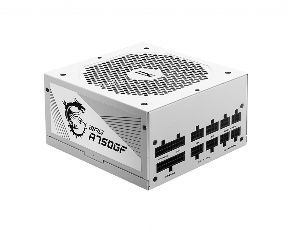 Alimentatore MSI MPG A750GF 80+White 750W  ATX Bianco