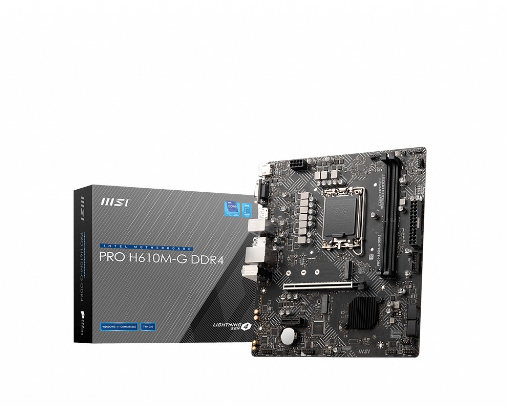 Scheda madre MSI PRO H610M-G DDR4 socket 1700