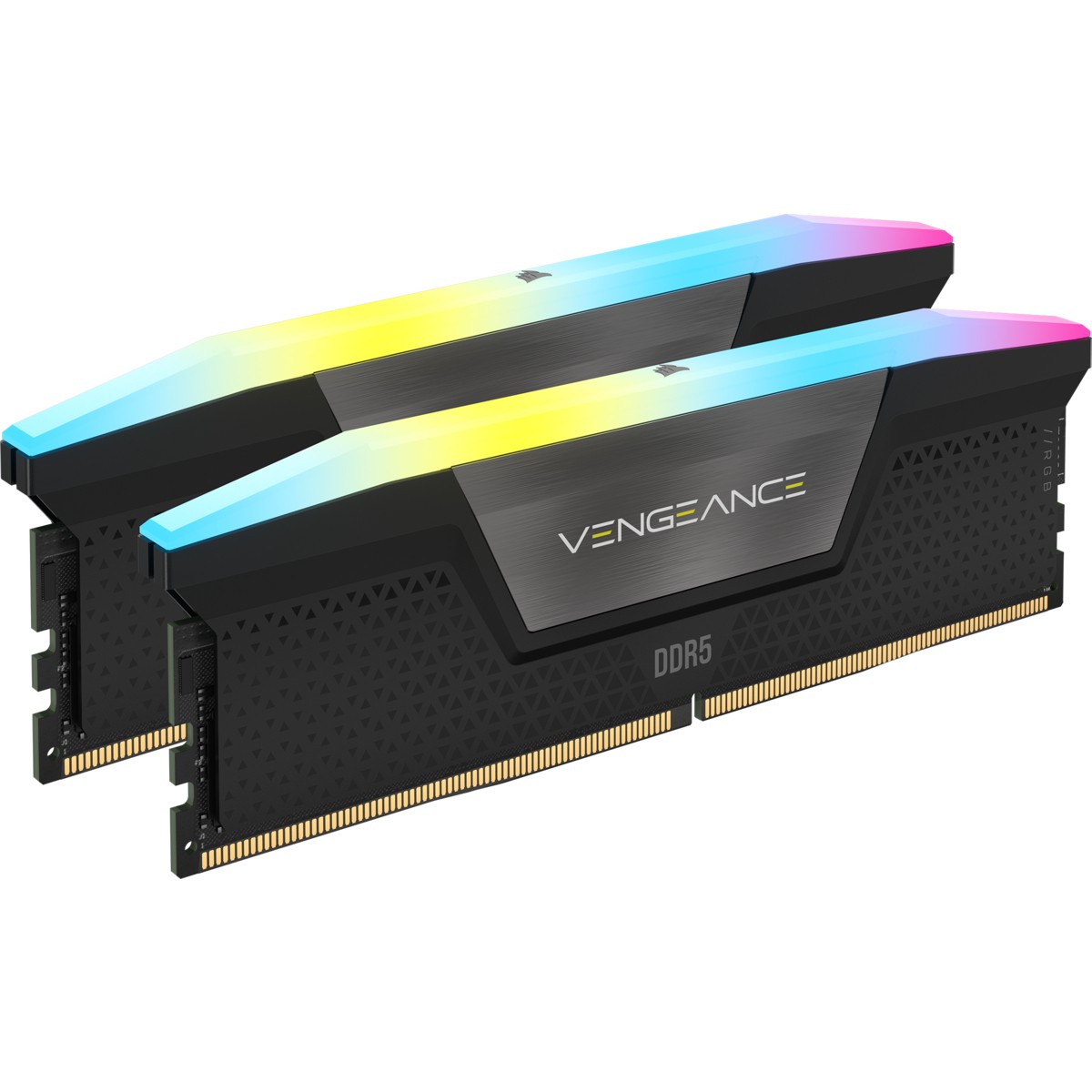 Ram Corsair Vengeance RGB 32GB (2×16) DDR5 5600Mhz CL36 Nero XMP 3.0