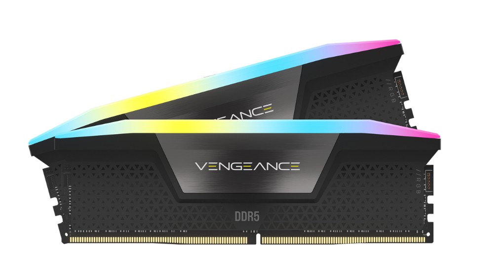 Ram Corsair Vengeance RGB 64GB (2×32) DDR5 5200MHz CL40 Nero XMP 3.0