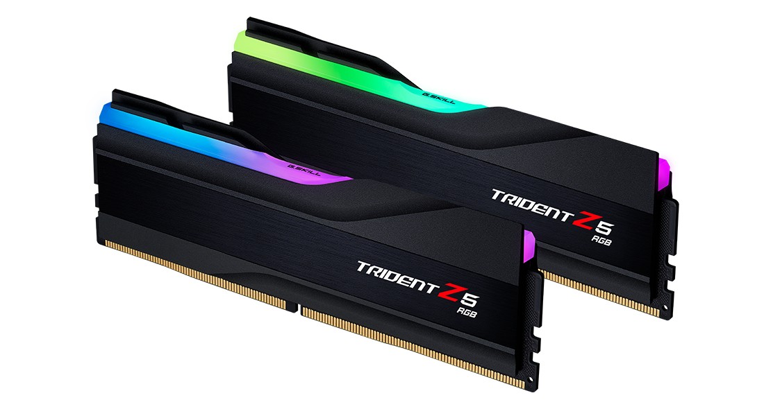 Ram G.SKILL TRIDENT Z5 DDR5 6000MHz 32GB (2×16) RGB XMP 3.0 CL40 NERO