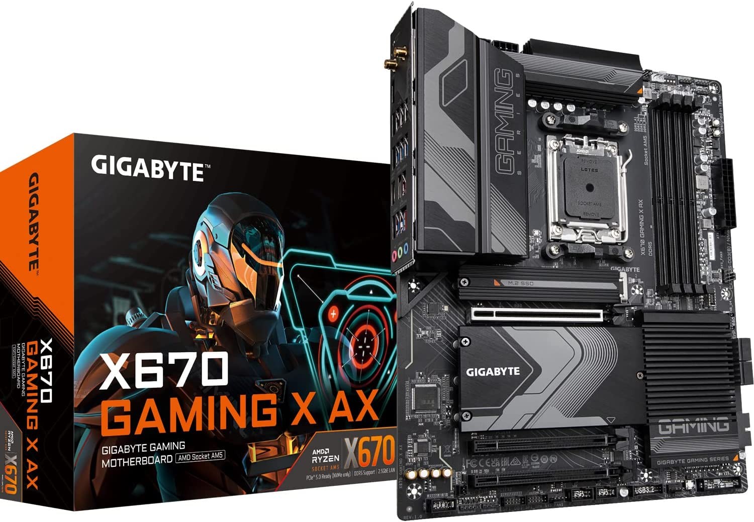 Scheda madre GIGABYTE GA-X670 Gaming X AX socket AM5