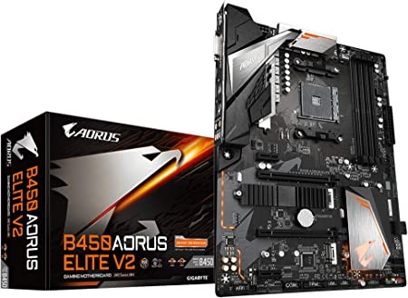 Scheda Madre AMD Gigabyte B450 AORUS Elite V2 AM4 ATX