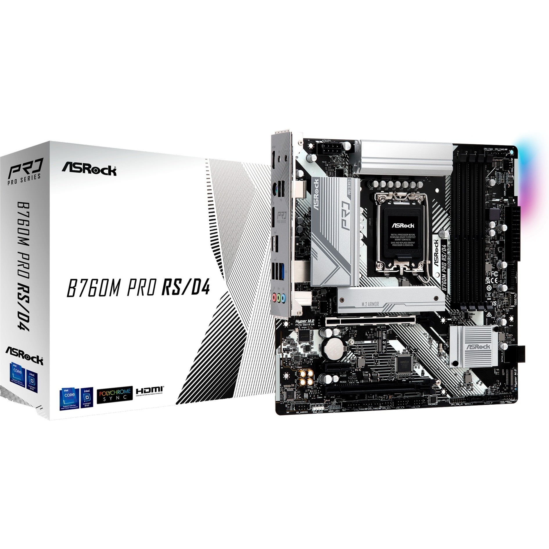 Scheda madre ASROCK B760M PRO RS/D4 socket 1700