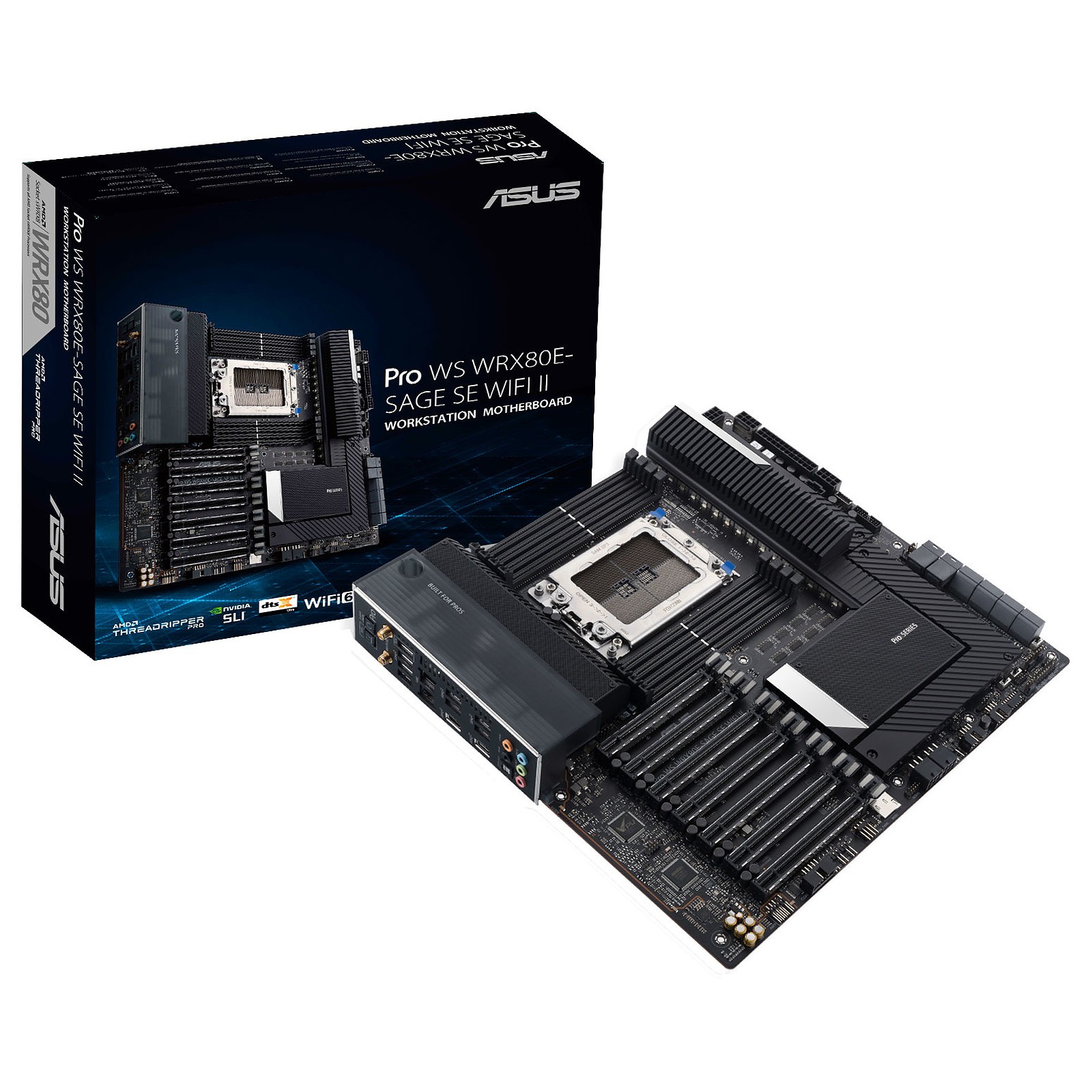 Scheda madre ASUS PRO WS WRX80E-SAGE SE WIFI II (WRX80)