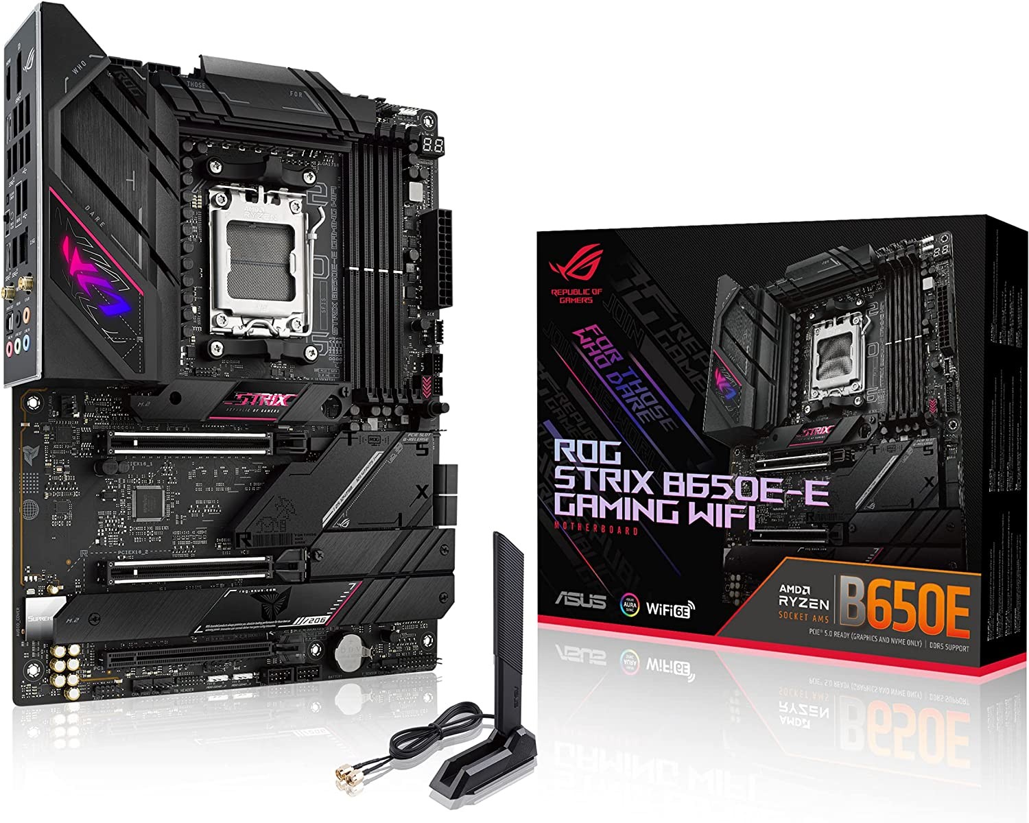 Scheda madre ASUS ROG STRIX B650E-E GAMING WIFI socket AM5