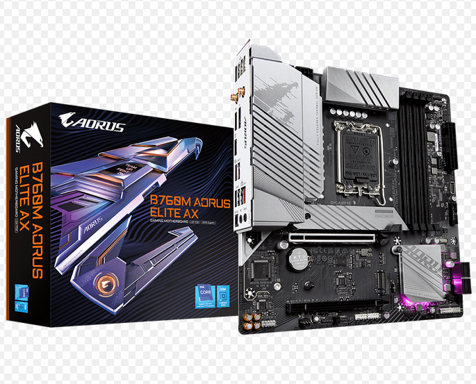 Scheda madre GIGABYTE GA-B760M AORUS ELITE AX socket 1700