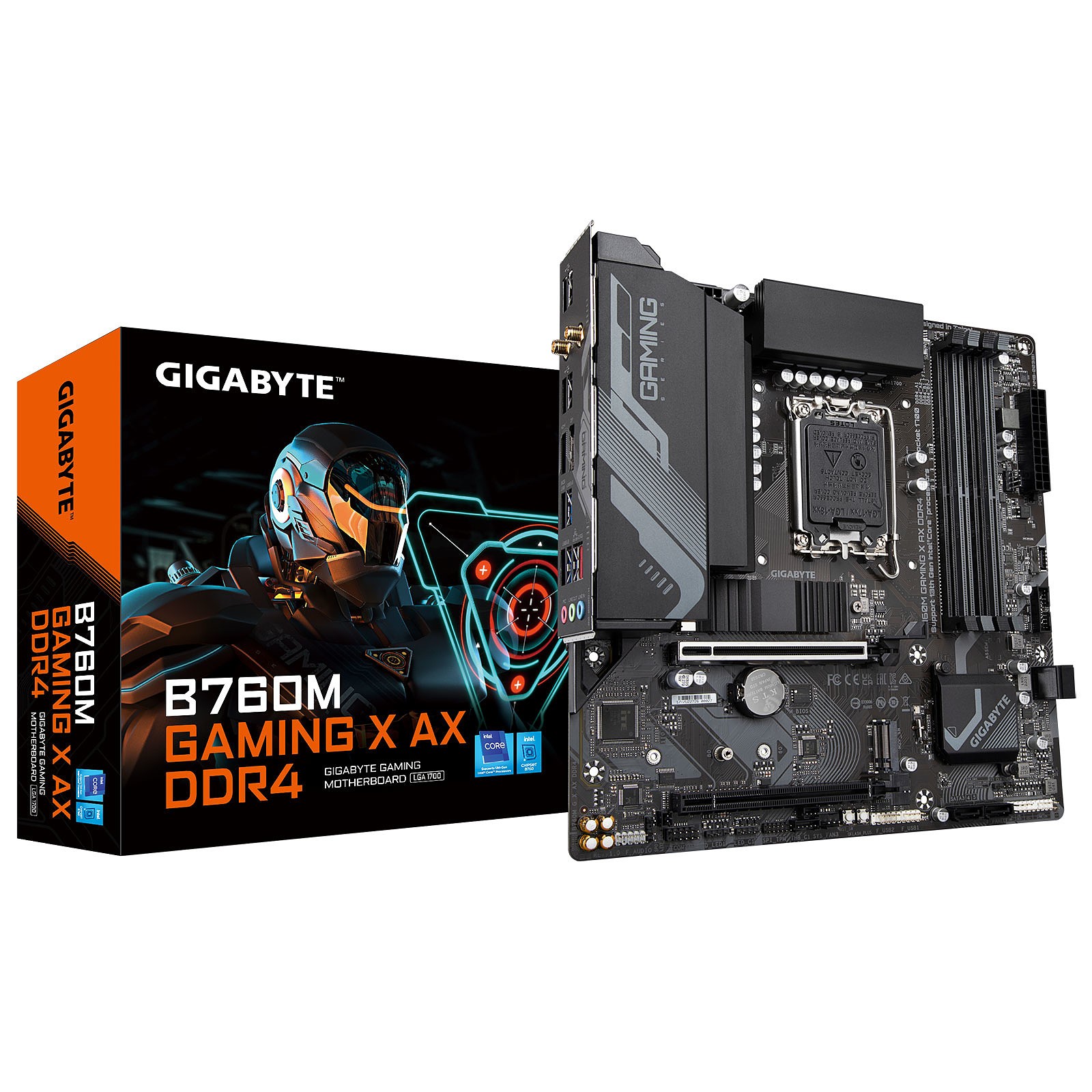 Scheda madre GIGABYTE GA-B760M GAMING X AX DDR4 socket 1700