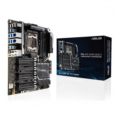 Scheda Madre Intel ASUS Pro WS X299 SAGE II LGA 2066 CEB