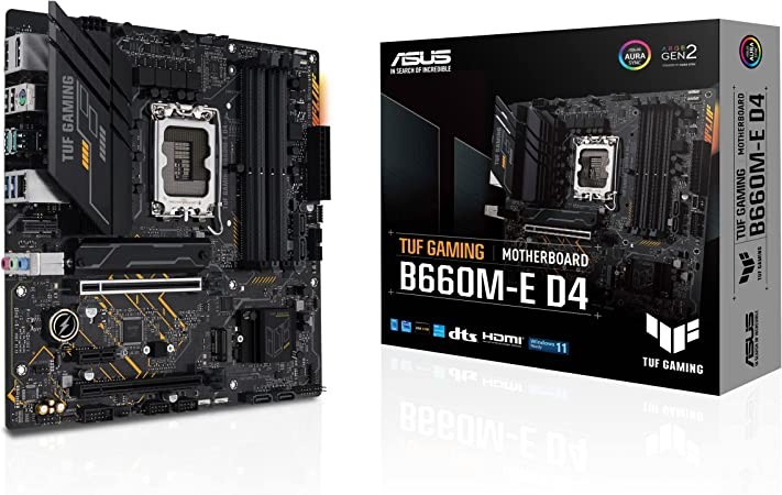 Scheda Madre Intel ASUS TUF GAMING B660M-E DDR4 LGA 1700 Micro-ATX