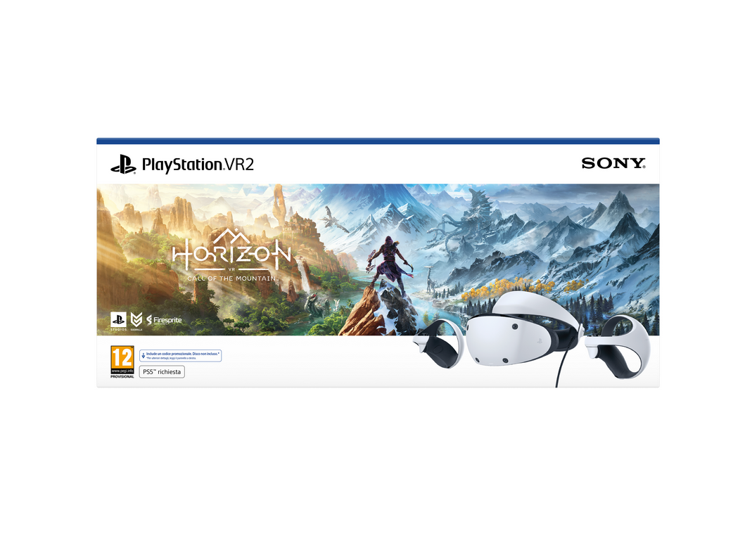 Sony PlayStation Visore VR2 + HORIZON CALL OF THE MOUNTAIN VCH