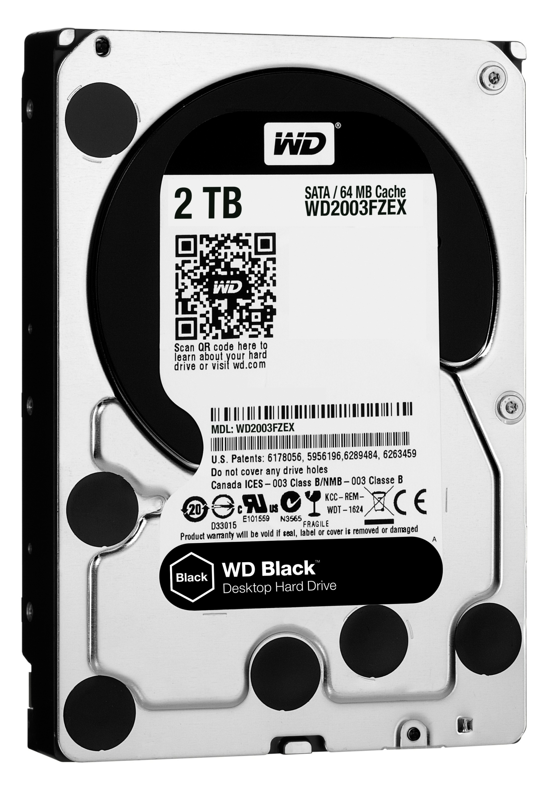HDD Western Digital WD2003FZEX 2TB Sata III 3,5″ 7200rpm 64MB