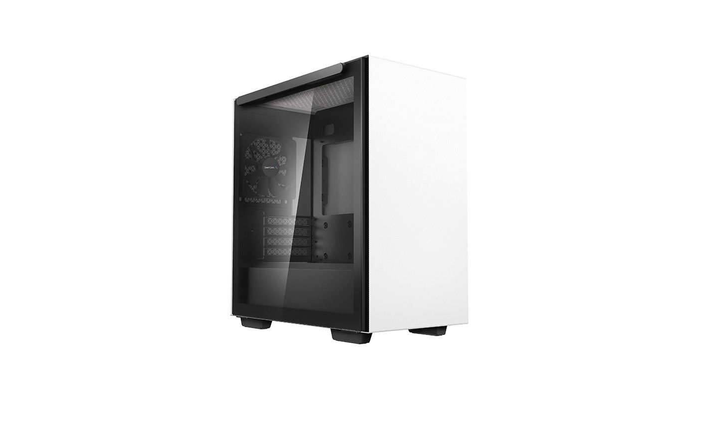 Case DeepCool MACUBE 110 WH Bianco Midi Tower Vetro Temperato Micro ATX