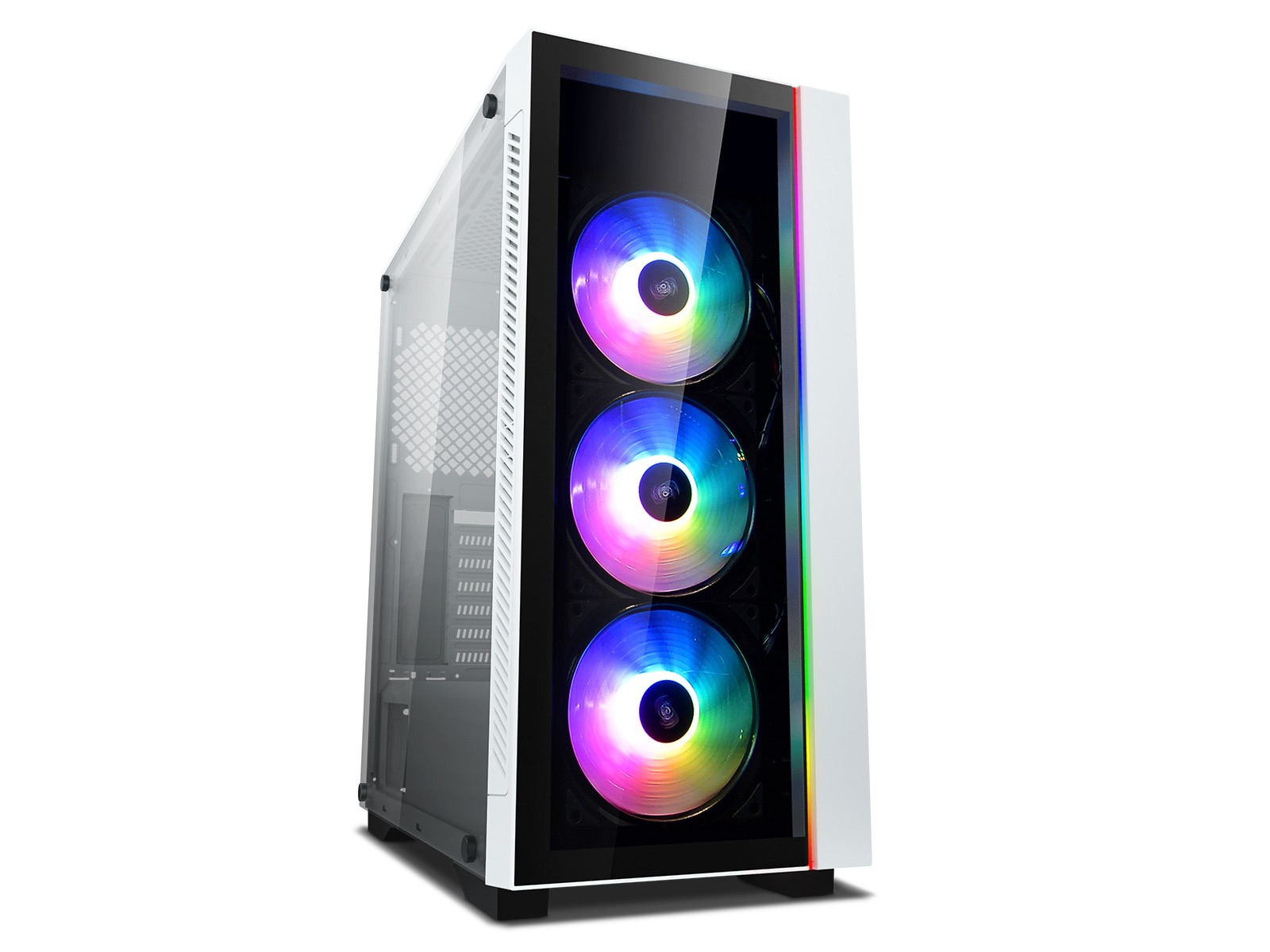 Case DeepCool Matrexx 55 V3 ADD-RGB WH 3F Bianco Midi Tower Vetro Temperato E-ATX