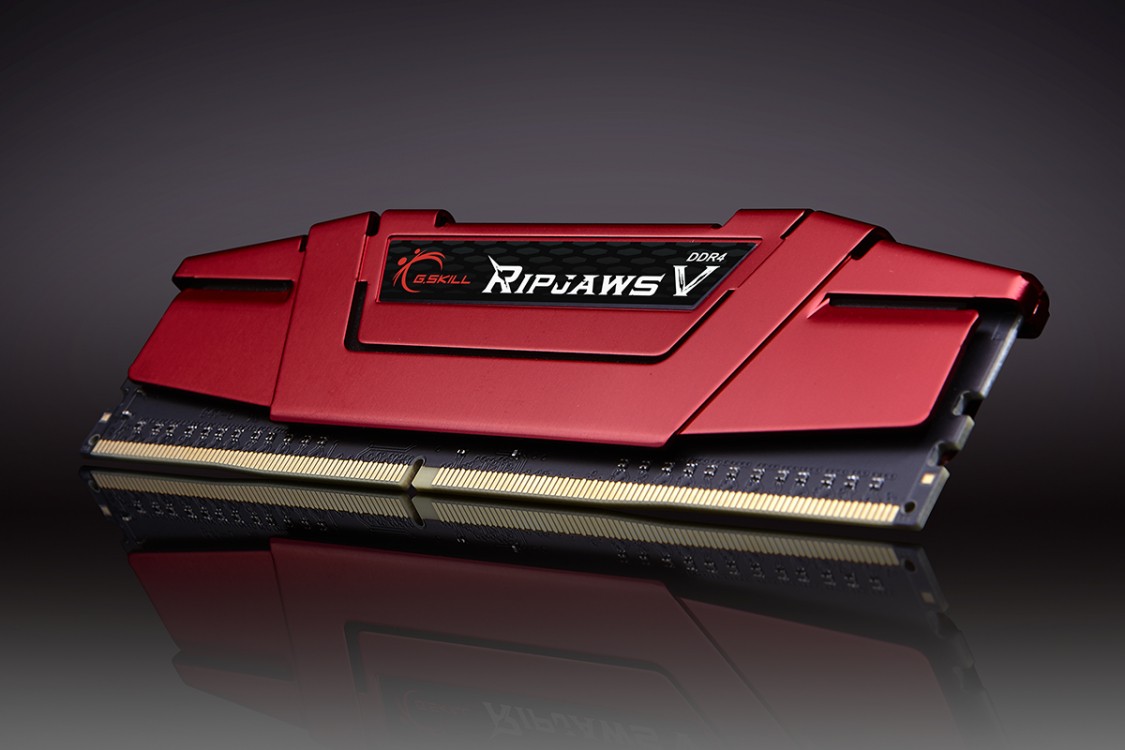 RAM G.Skill Ripjaws V DDR4 2400MHz 16GB (2×8) CL17 Rosso